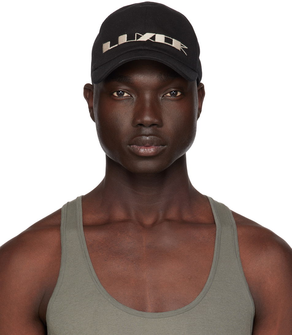 Шапка с козирка Rick Owens DRKSHDW Baseball Cap Черно | DA02C5478 DOEM5, 0