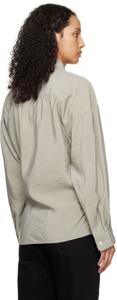 Риза LEMAIRE Twisted Button-Up Shirt Зелено | SH1032 LF208, 2