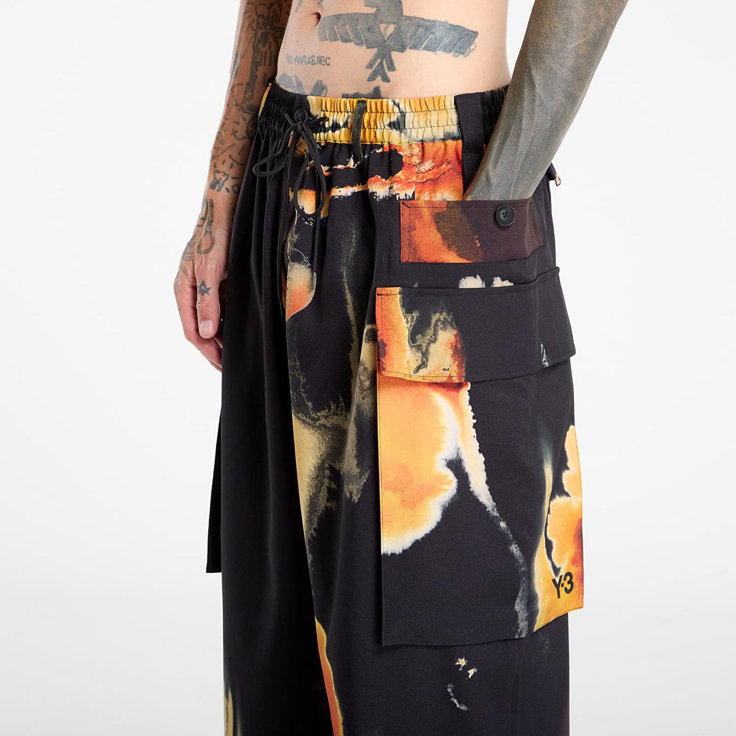 Карго панталони Y-3 Y-3 Aop Cargo Pants Черно | KA9630, 1