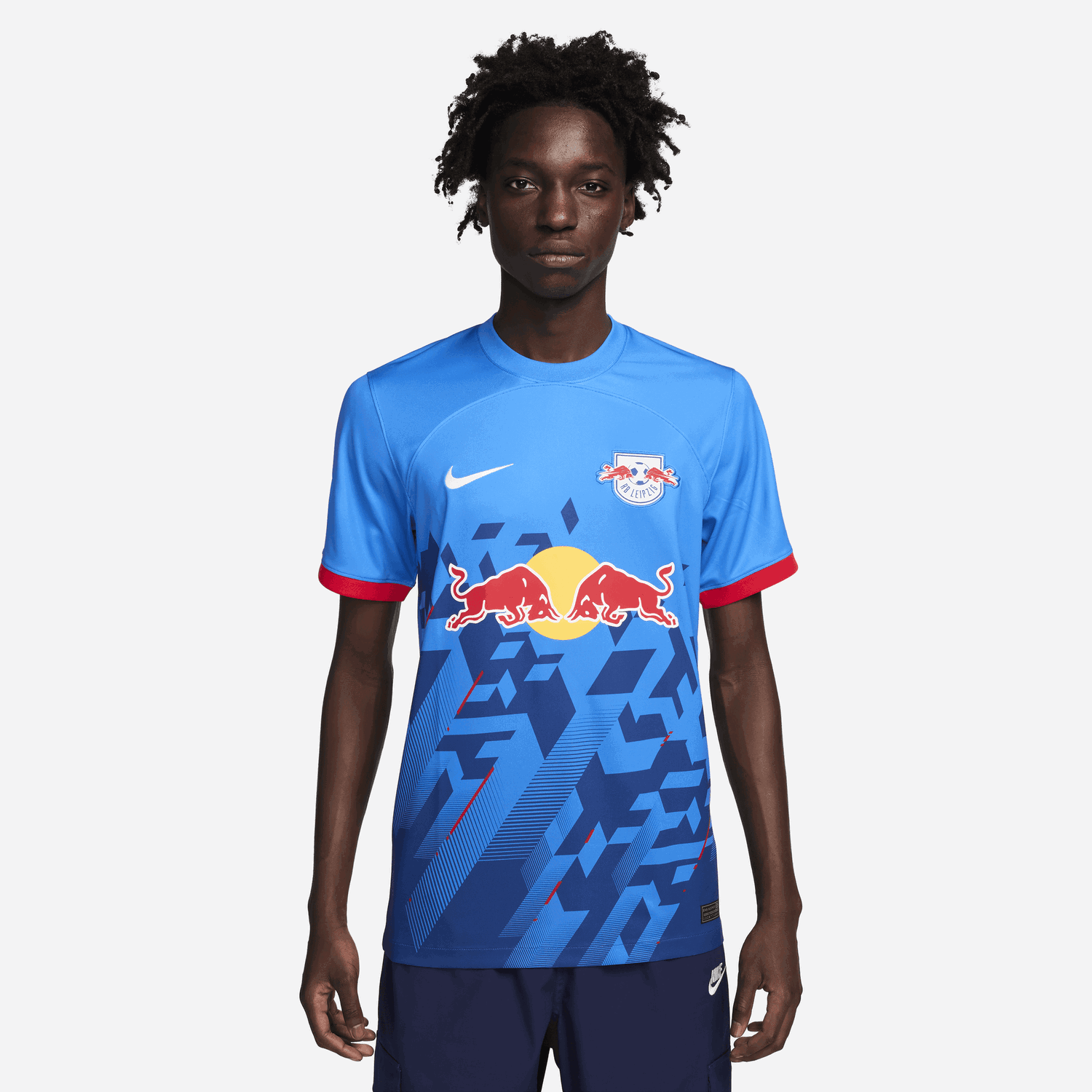 Фланелка Nike Dri-FIT RB Leipzig Stadium 2023/24 Third Jersey Синьо | FN0684-435, 0
