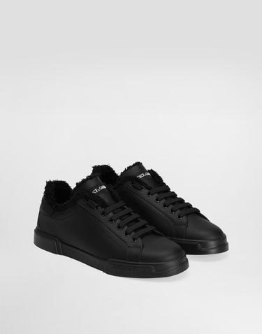 Кецове и обувки Dolce & Gabbana Portofino Light Calfskin Черно | CS2373AQ0768B956, 1