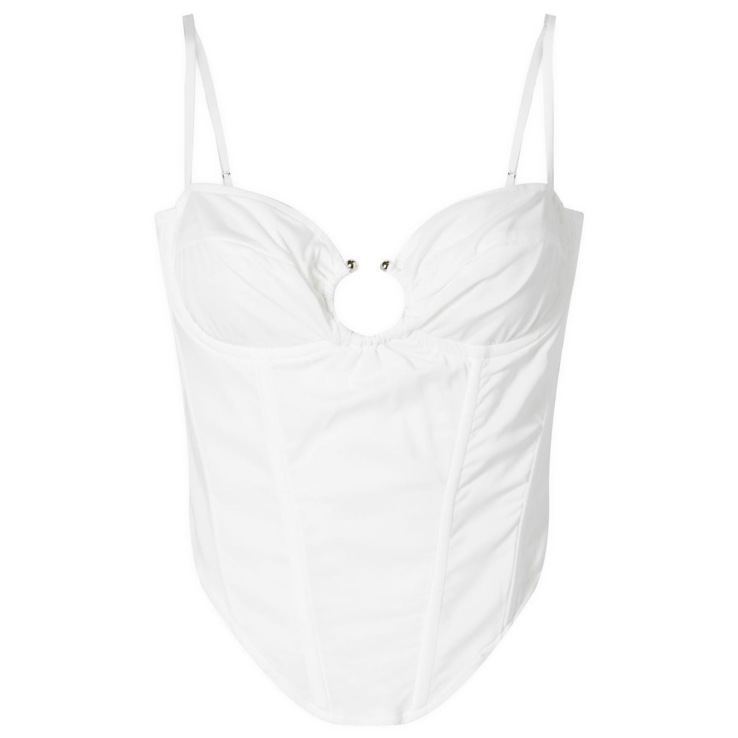 Сутиен Miaou Miaou Deia Corset, Size Large Бяло | 7055SSNIRW, 0