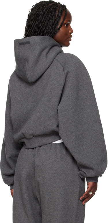 Суитчър Fear of God Fear of God ESSENTIALS Holiday Embossed 90s Raglan Hoodie Сиво | 192HO257821FW, 2