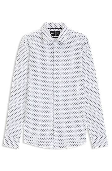 Men's Slim Fit Performance-Stretch Shirt
