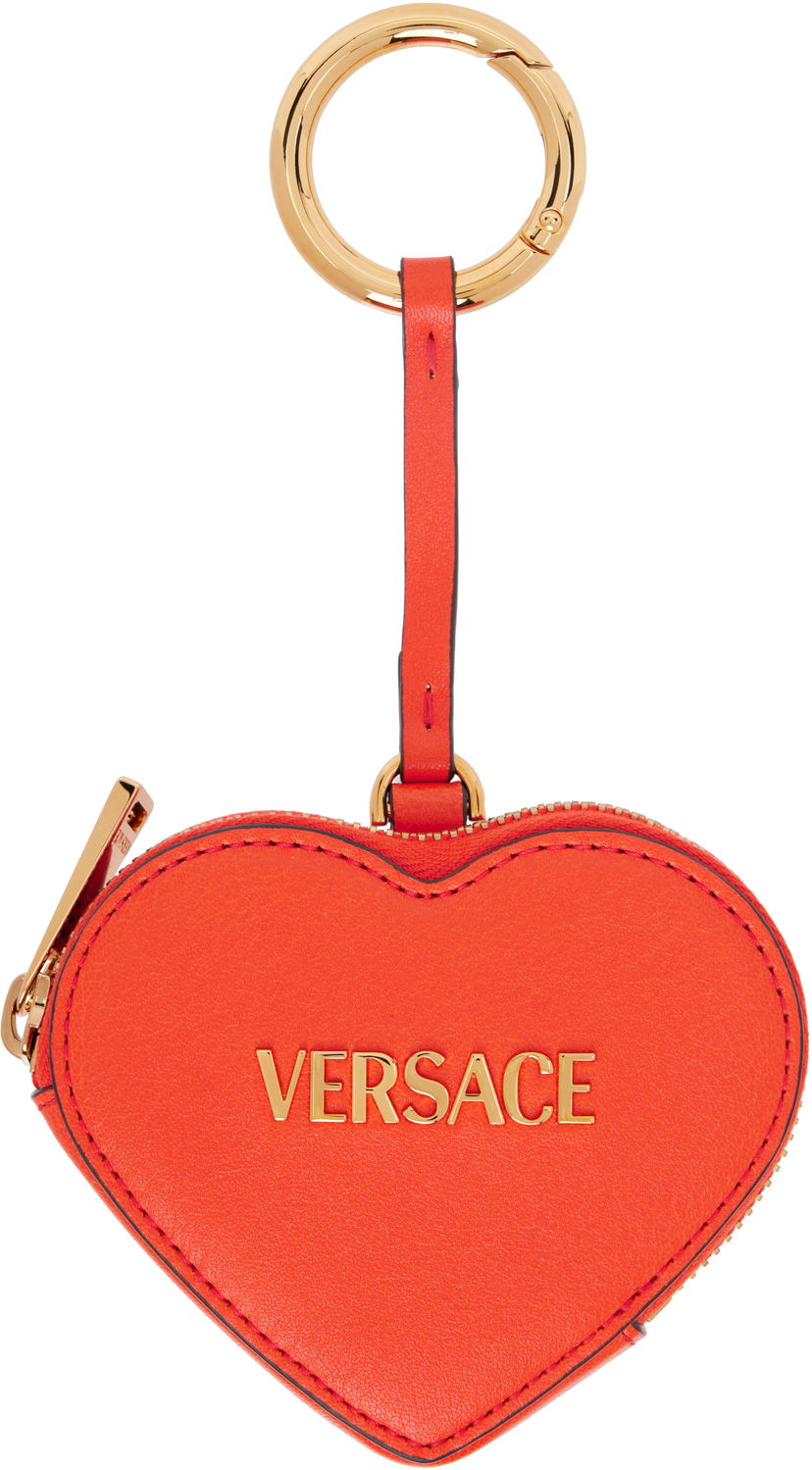 Ключодържатели Versace Versace Heart Tag Coin Pouch Червено | 1019350_1A13171_1RC1V