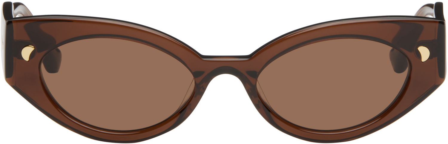 Слънчеви очила Nanushka Nanushka Azalea Sunglasses Кафяво | NW23CRSG00176, 0