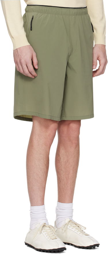 Къси панталони Moncler Moncler Logo Patch Shorts Черно | K10912B0000759865, 4