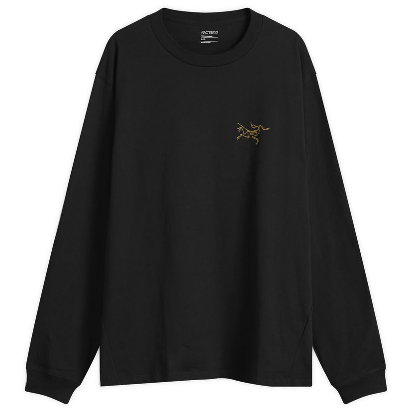 Тениска Arcteryx Men's Kragg Long Sleeve T-Shirt, Size X-Small Черно | X000009714-001929