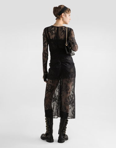 Pокля Dolce & Gabbana Dolce & Gabbana Floral Lace Midi Dress Черно | F6TOITFLUCPN0000, 2