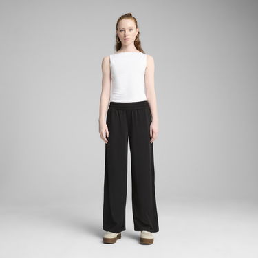 Спортни панталони Puma WARDROBE ESS Snap Button Wide-Leg Pants Черно | 629804_01, 5