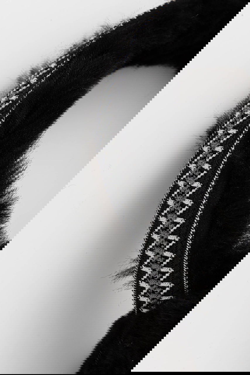 Аксесоари UGG Furry Earmuffs with Decorative Headband Черно | 20496., 1