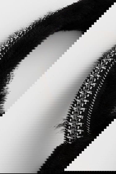 Аксесоари UGG Furry Earmuffs with Decorative Headband Черно | 20496., 1