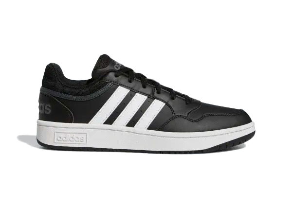 Кецове и обувки adidas Performance adidas Hoops 3.0 Low Black White Stripes Черно | GY5432, 0