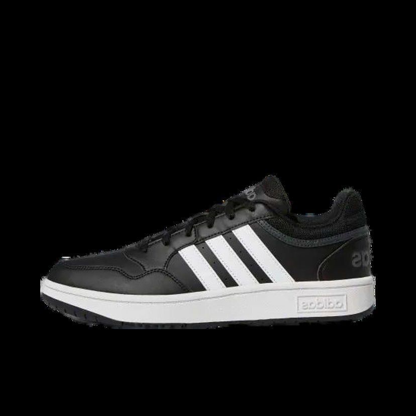 Кецове и обувки adidas Performance adidas Hoops 3.0 Low Black White Stripes Черно | GY5432