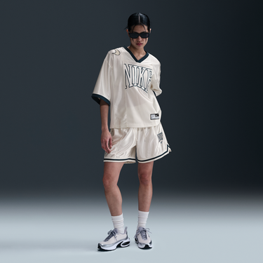 Фланелка Nike Nike Sportswear Street Loose Graphic Short Sleeve Jersey Бяло | HJ0280-133, 2