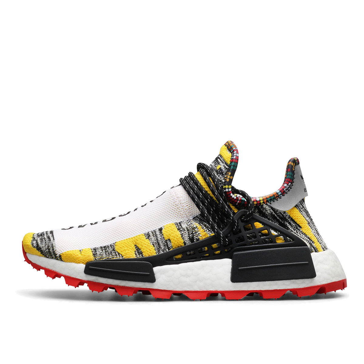 Кецове и обувки adidas Originals Pharrell Williams x NMD HU Черно | BB9527, 0