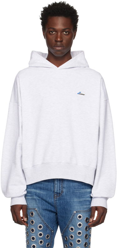 Суитчър We11done Embroidered Hoodie Сиво | WD-TH3-22-714-U-GY, 0
