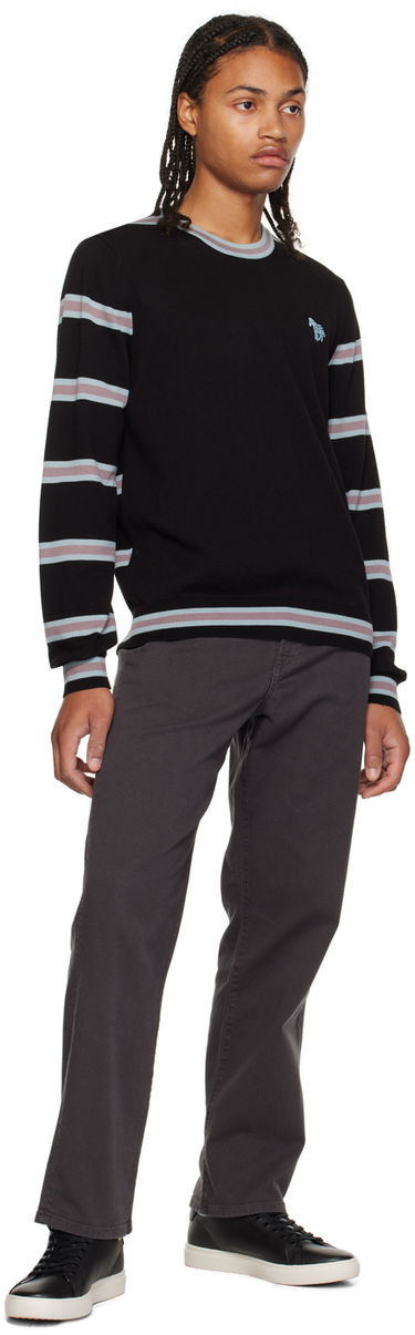 Пуловер Paul Smith PS Paul Smith Striped Sweater Черно | M2R-206YE-L21859, 3