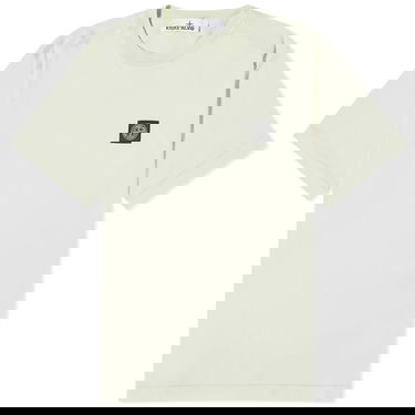 Тениска Stone Island Patch T-Shirt Бежово | 801524113-V0051, 0