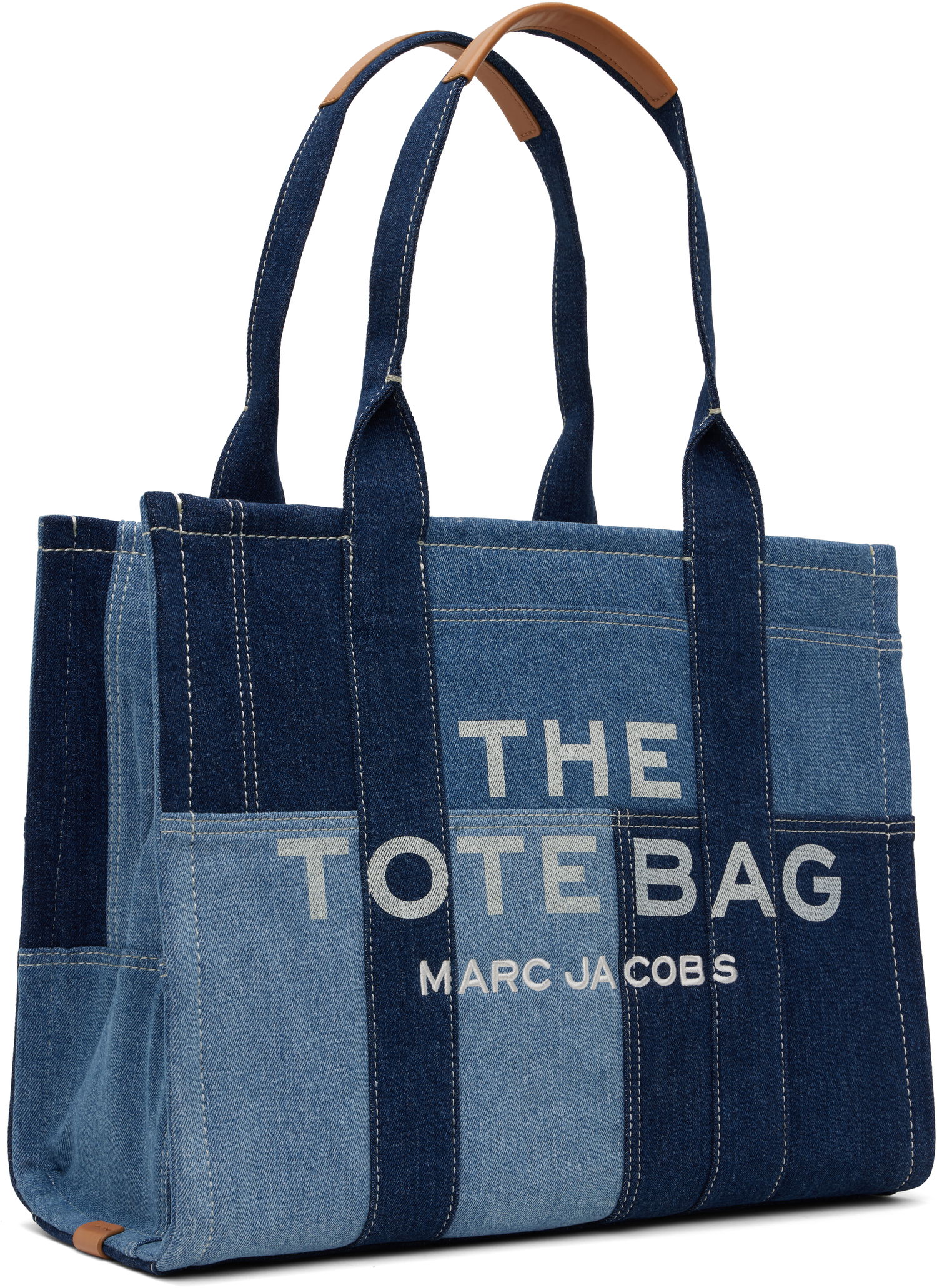 Голяма пазарска чанта Marc Jacobs Marc Jacobs 'The' Large Denim Tote Bag Синьо | H018M06FA21, 1