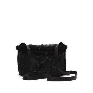 Чанта през рамо Nike Sportswear Futura 365 Faux Fur Crossbody Bag Черно | FZ1326-010, 2