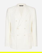 Dolce & Gabbana Double-breasted Taormina-fit Flannel Jacket