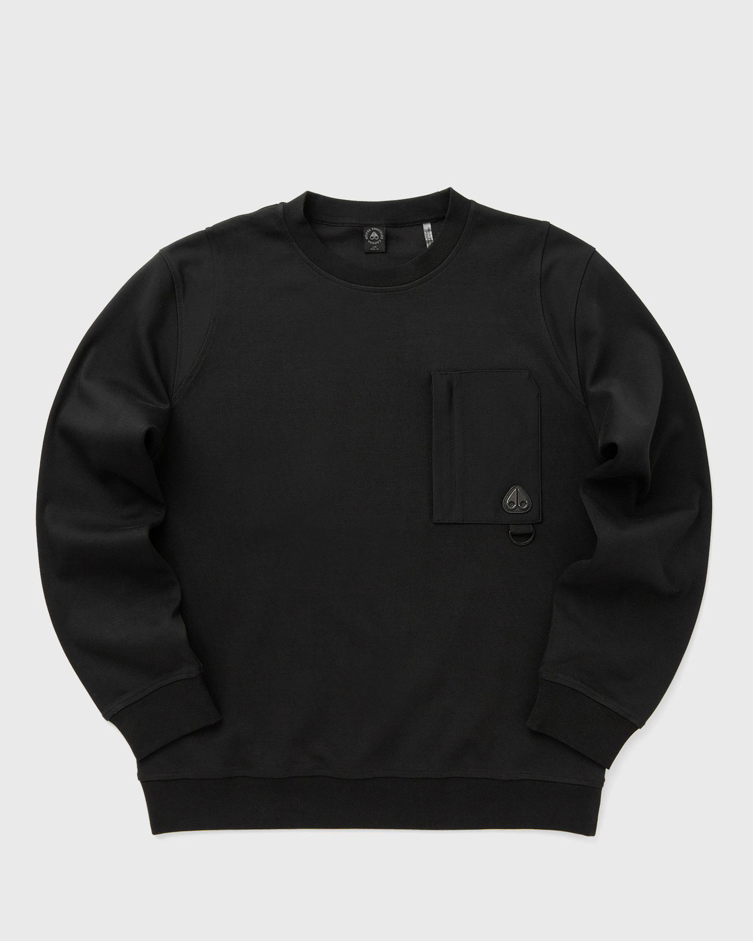 Суитчър Moose Knuckles DALON Crew Neck Sweatshirt Черно | M35MS618-292, 0