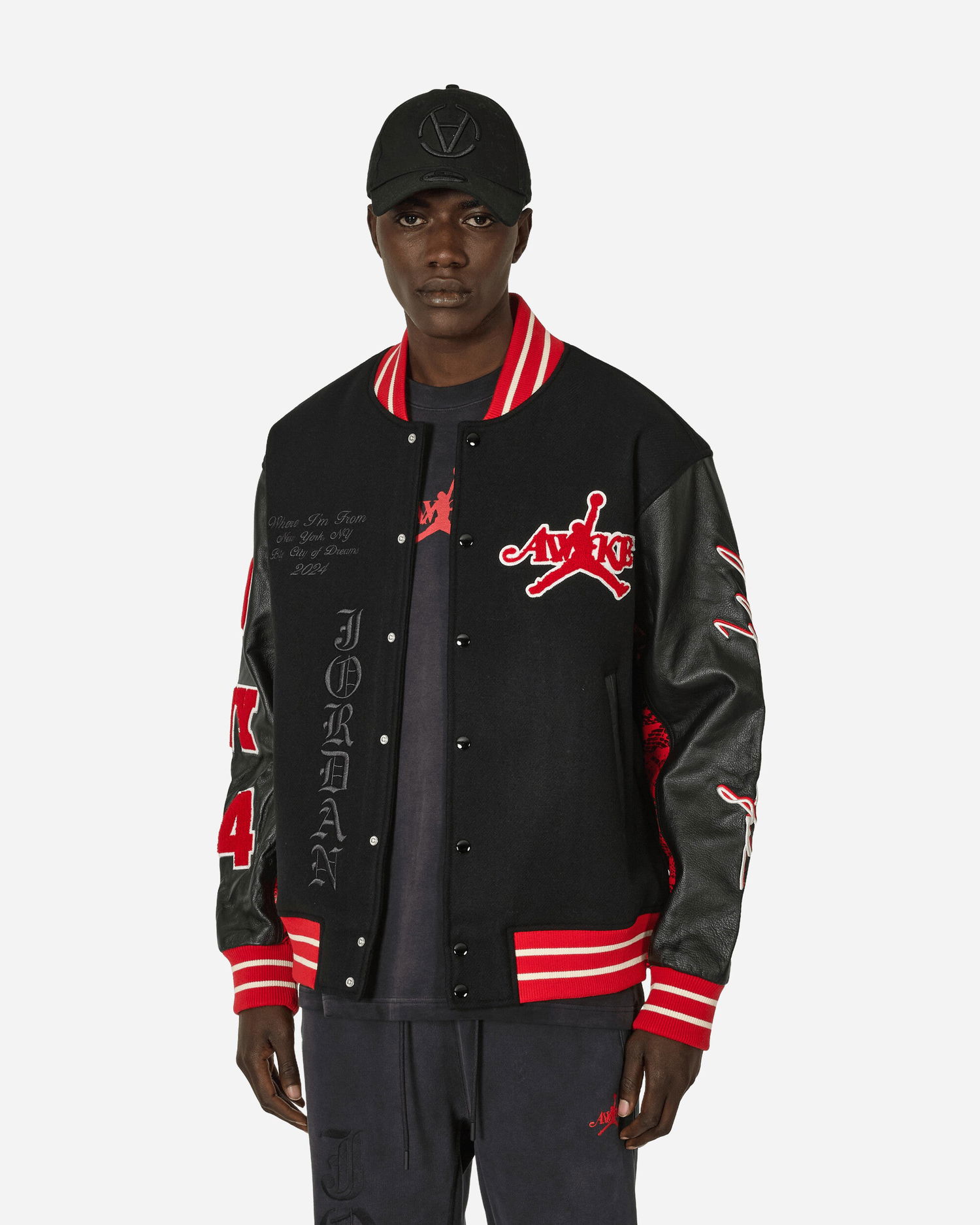 Яке Jordan AWAKE x VARSITY JACKET Черно | FQ5439-657, 1