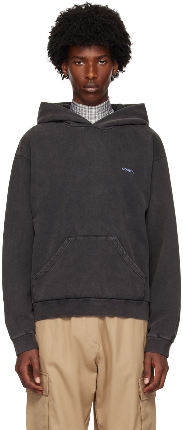 Суитчър Coperni Logo Hoodie Черно | COPJS15523WMEN, 0