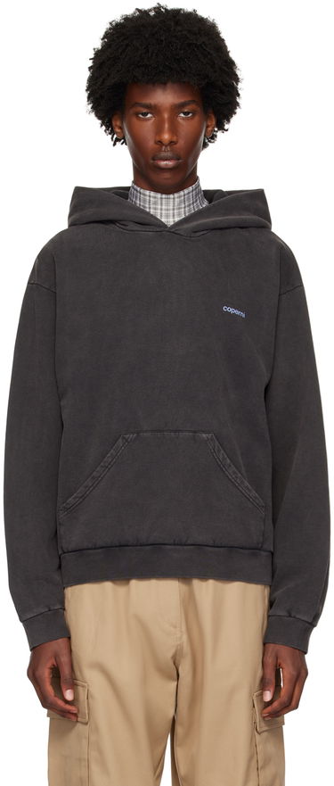 Суитчър Coperni Logo Hoodie Черно | COPJS15523WMEN, 0
