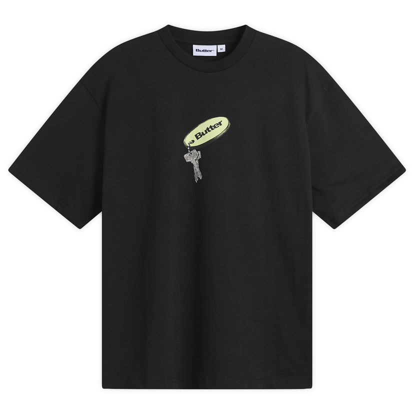 Тениска Butter Goods Key Chain T-Shirt Черно | BG254104-BLK