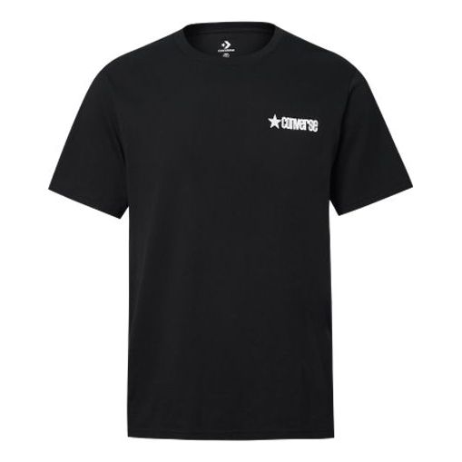 Тениска Converse Short Sleeve T-Shirt Черно | 10020886-001