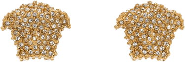 Обеци Versace Crystal-Embellished Earrings Металик | 1017466_1A01092_4J090, 0