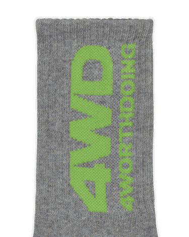 Чорапи 4 WORTH DOING Logo Socks Сиво | 4WDLOGOSOCKS GREY, 4