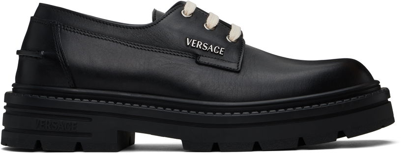 Риза Versace Versace Adriano Lace-Up Derbys Черно | 1018362_1A11084