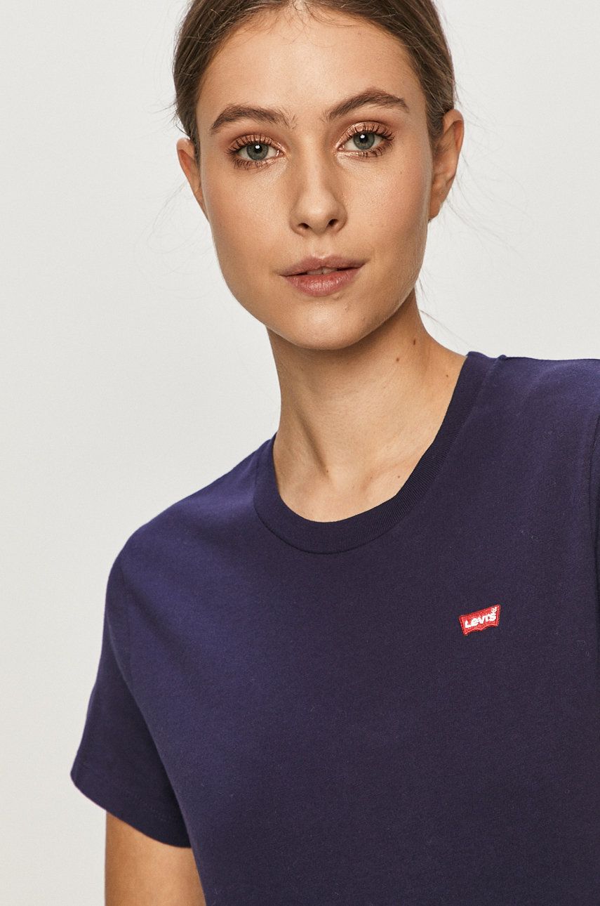 Тениска Levi's T-shirt Тъмно синьо | 39185.0129, 0