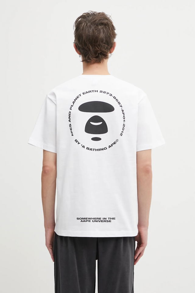 Basic Ape Head Graphic T-Shirt