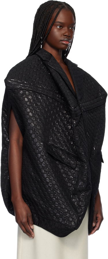 Жилетка Comme des Garçons Comme des Garçons Lame Floating Weave Vest Черно | GO-J027-051-1, 1
