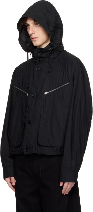 Яке LEMAIRE Lemaire Parachute Jacket Черно | OW1115 LF1371, 3