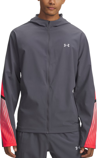 Яке Under Armour UA Velociti Storm Hooded Jacket Сиво | 6005900-025, 0