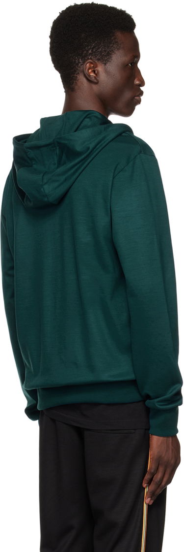 Суитчър Paul Smith Paul Smith Signature Stripe Zip Hoodie Зелено | M1R-300S-H00035-37, 2