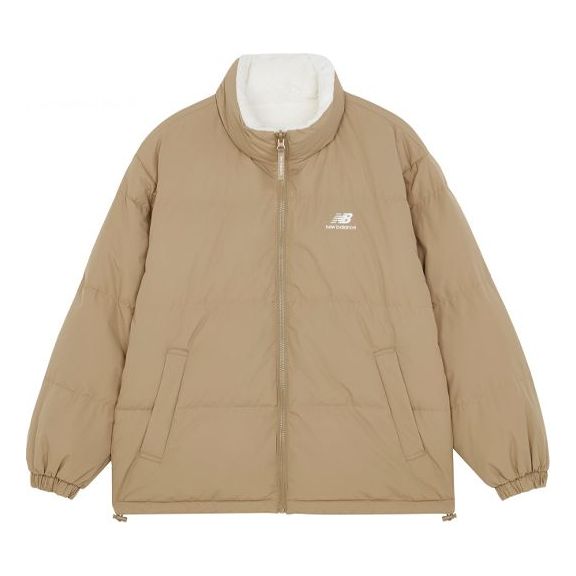 Пухо яке New Balance Print Logo  Jacket Бежово | 5PB43153-DB, 0
