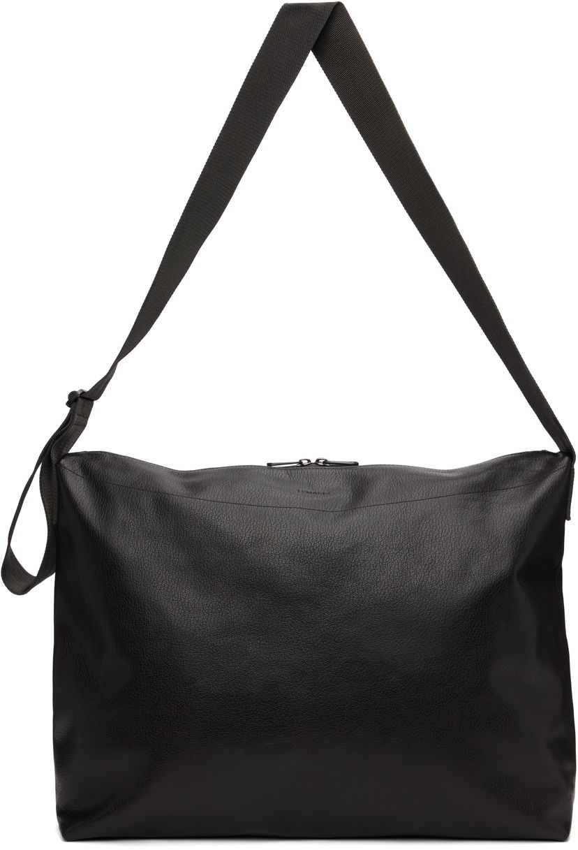 Чанта през рамо LEMAIRE Lemaire Large Folio Bag Черно | BG0165 LL0138