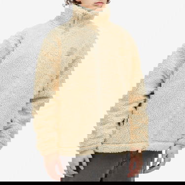 Яке Rains Kofu Full-Zip Stand Collar Teddy Fleece Jacket Бежово | 19940-24, 2