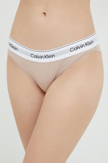 гащички CALVIN KLEIN Panties Бежово | 000QF7047E.9BYY, 0