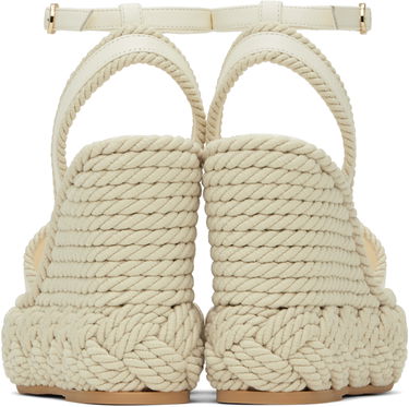 Грижа за обувките Valentino Valentino Garavani VLogo Torchon Wedge Sandals Бяло | 6W2S0JS0YWI, 1