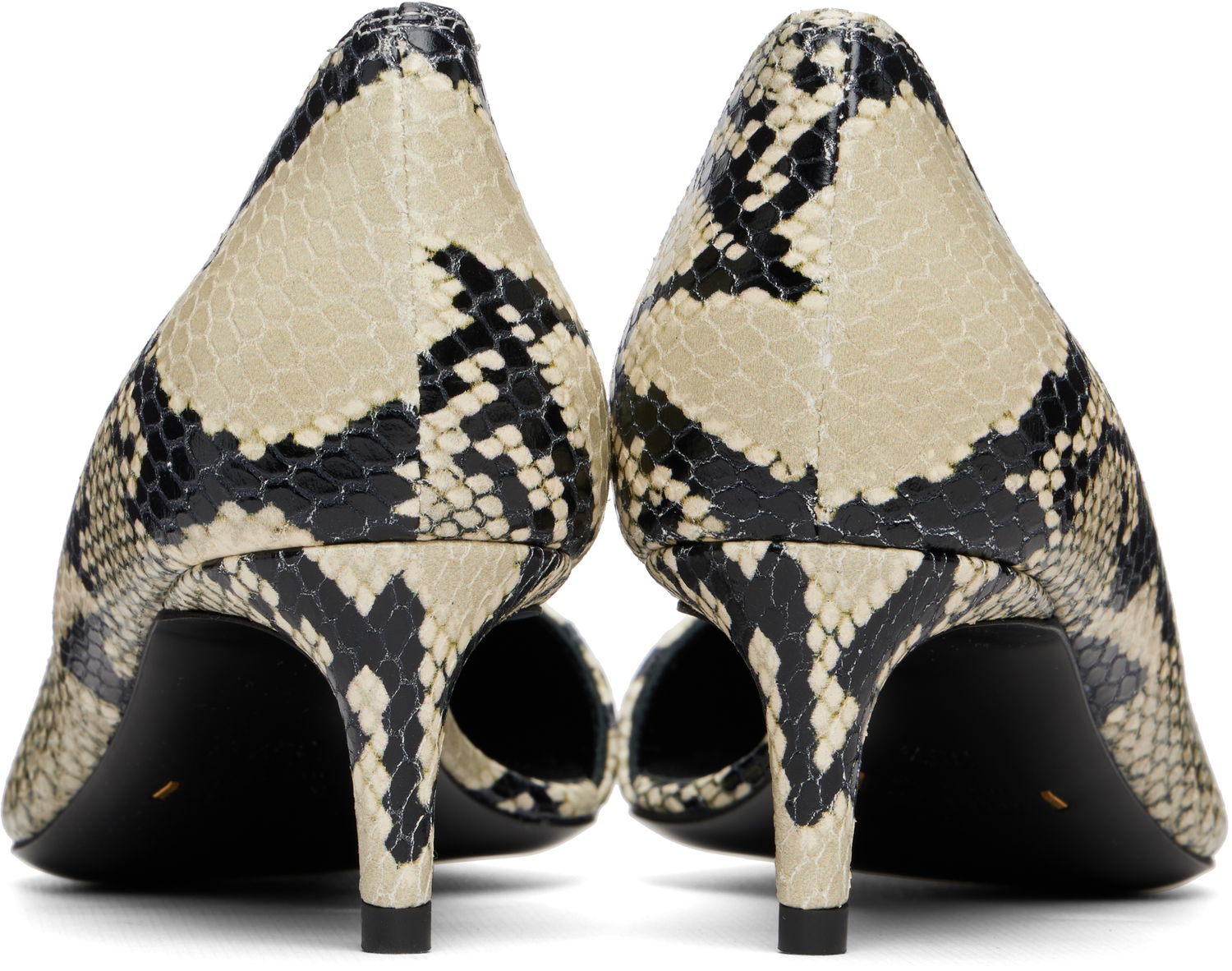 Кецове и обувки Khaite Jet D'Orsay Low Heels Многоцветен | F2041-803, 1