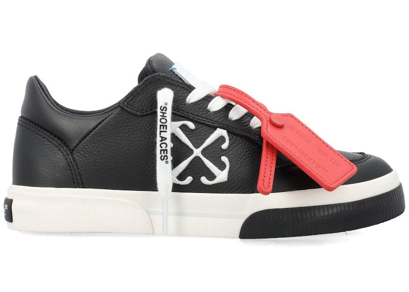 Кецове и обувки Off-White New Low Vulcanized Black White W Черно | OWIA288S24LEA0011001, 0
