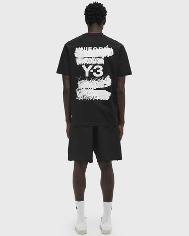 Тениска Y-3 Graphic Short Sleeve T-Shirt Черно | JN4879, 4