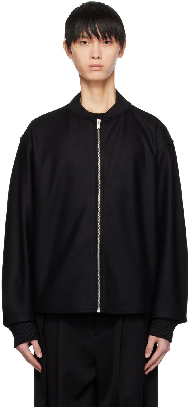 Яке Jil Sander Zip Jacket Черно | J22HG0102_J40045, 0